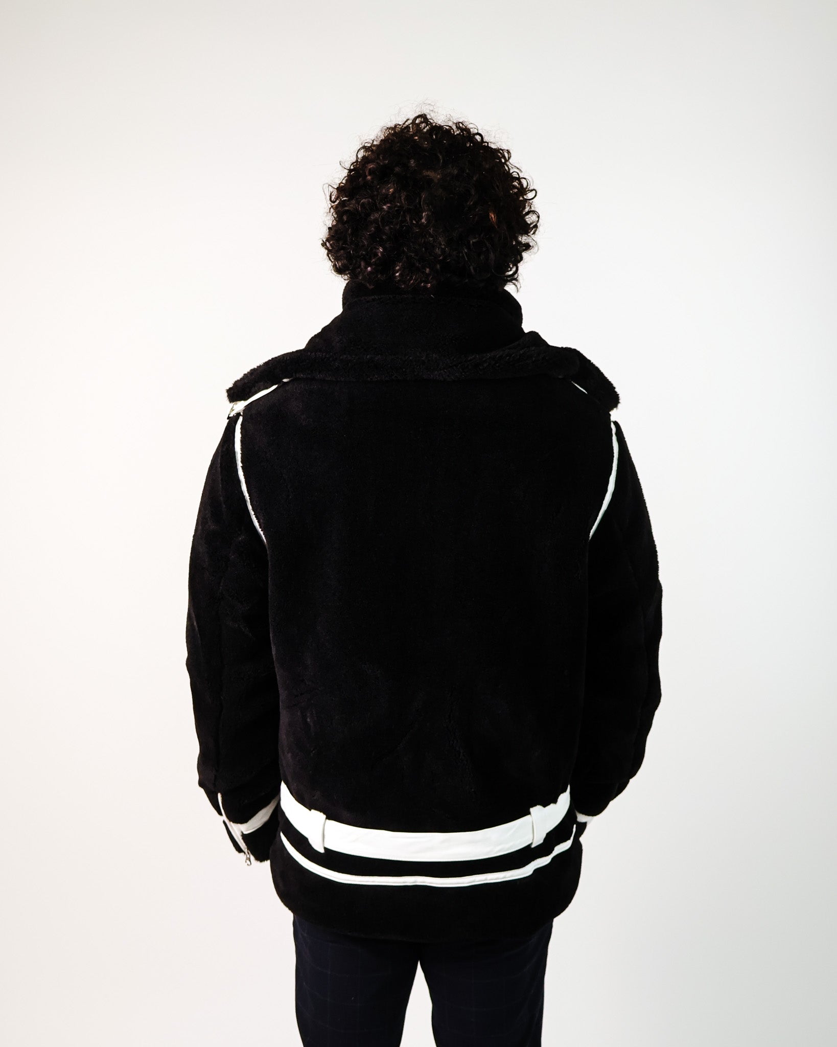 Faux Fur Black Winter Jacket