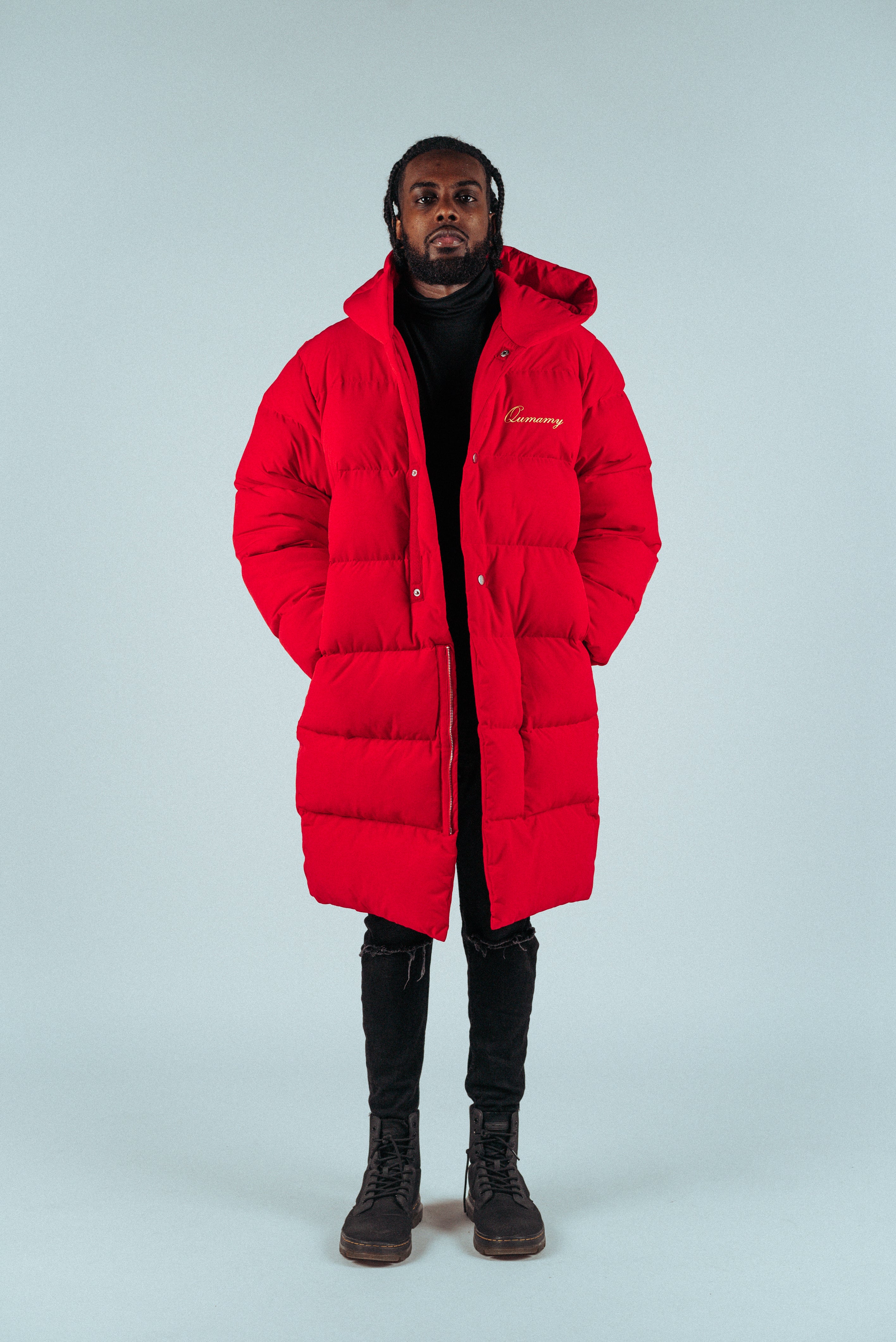 Red Down Parka