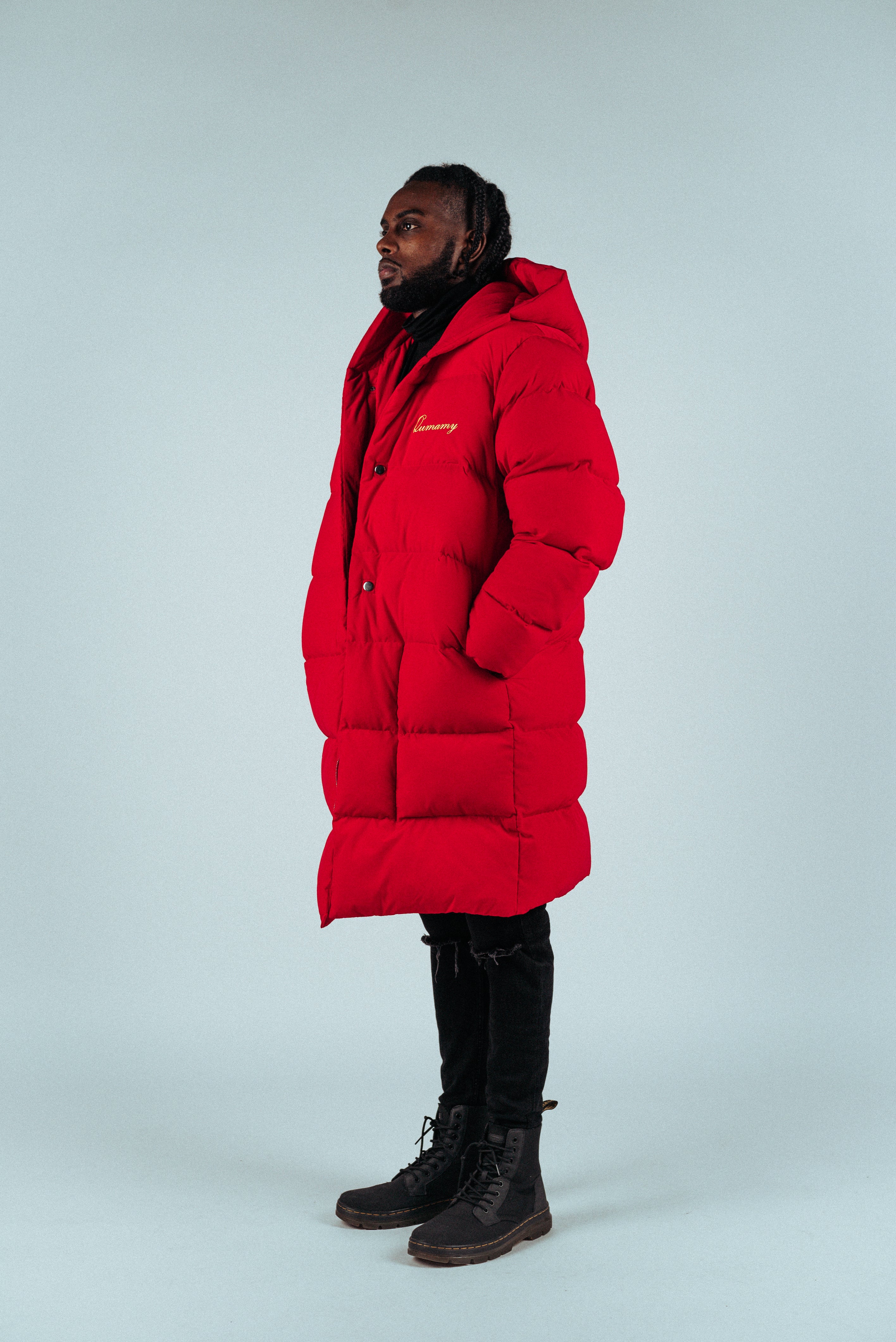 Red Down Parka