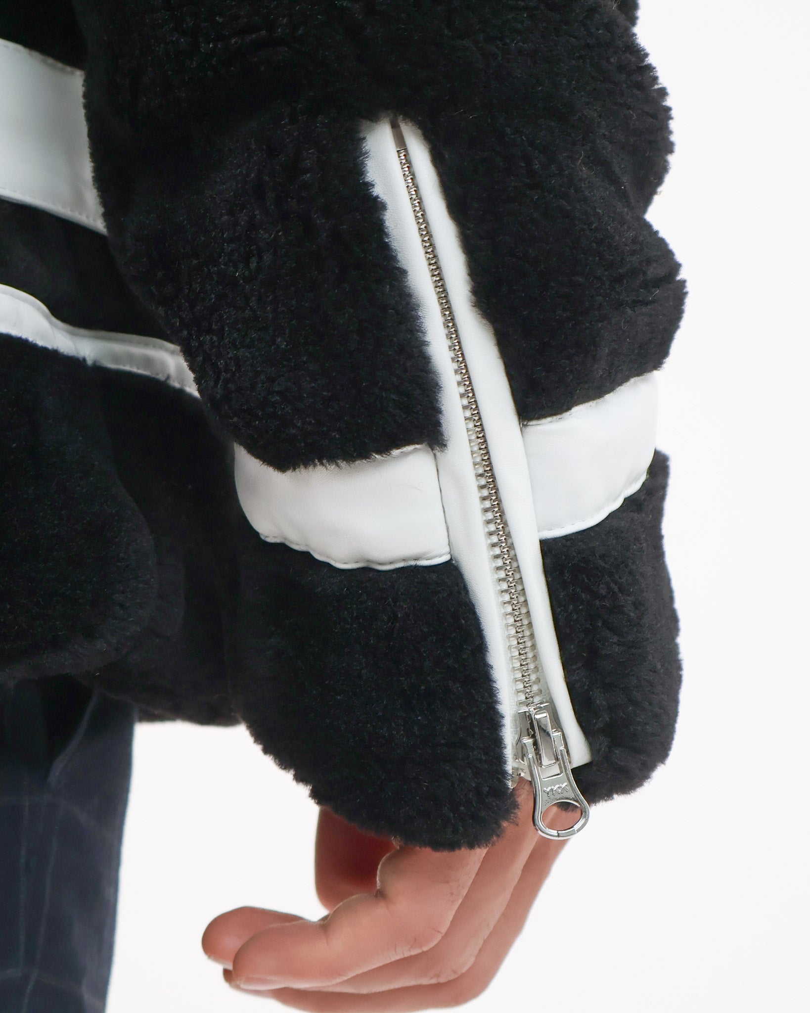 Faux Fur Black Winter Jacket