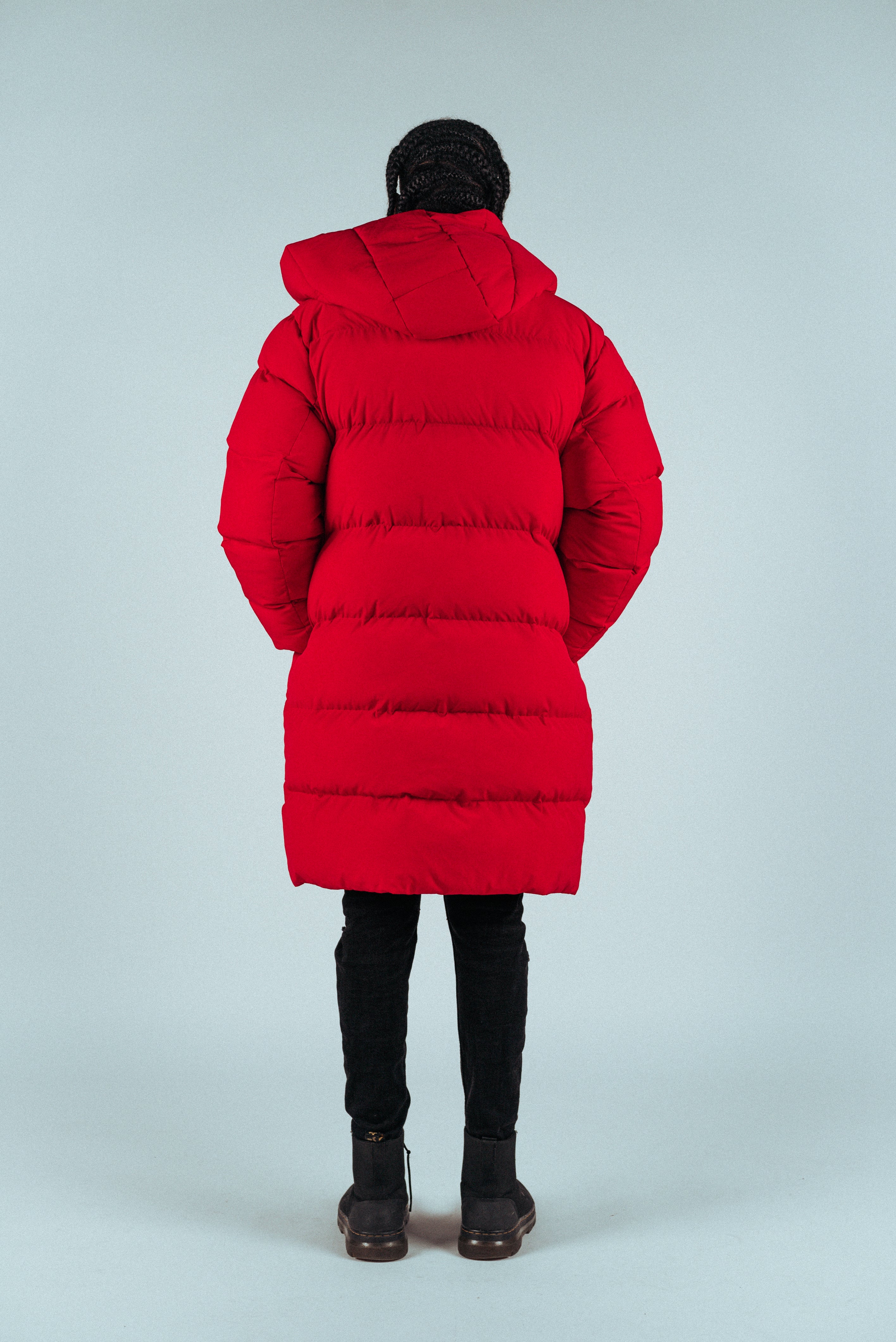 Red Down Parka