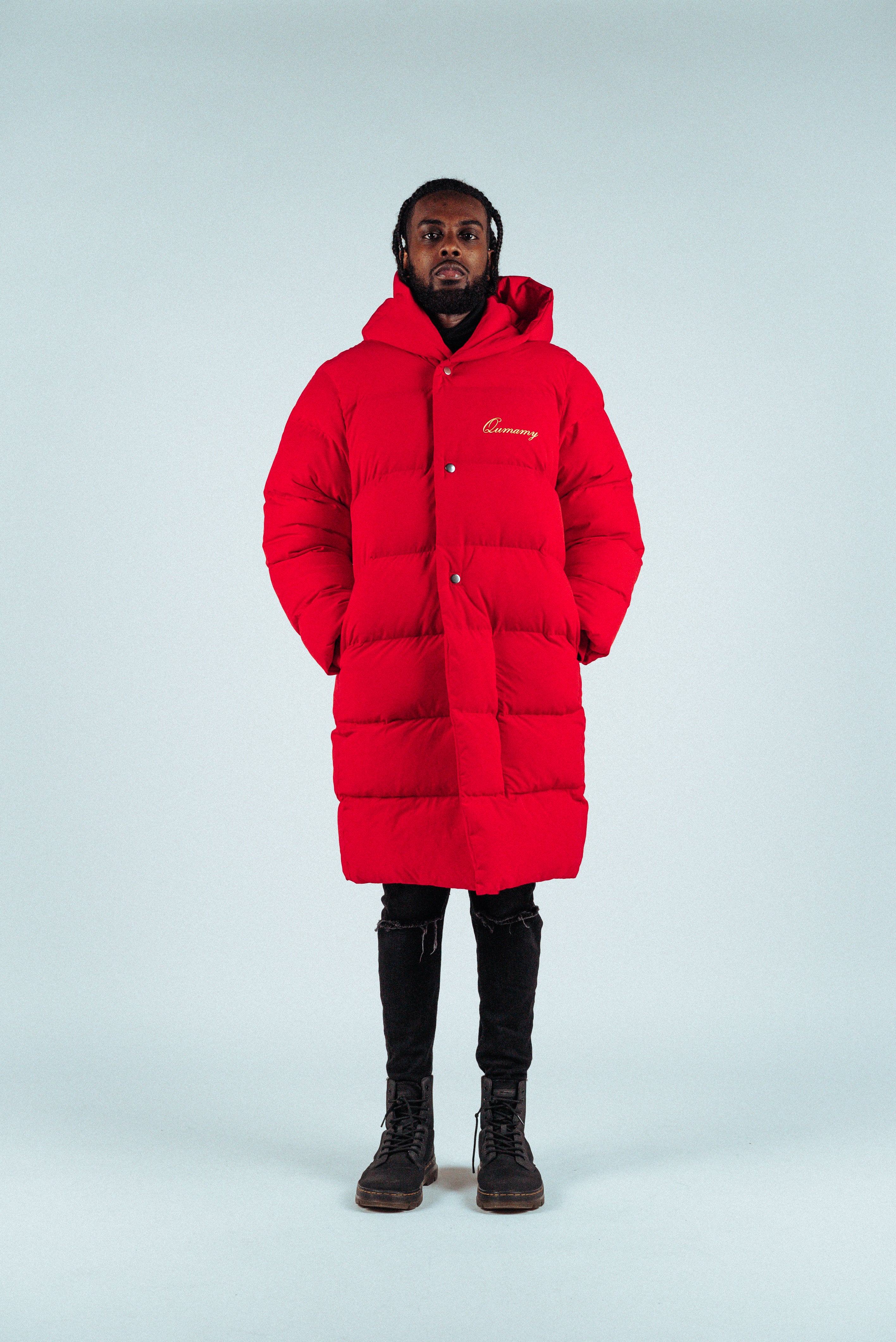 Red Down Parka
