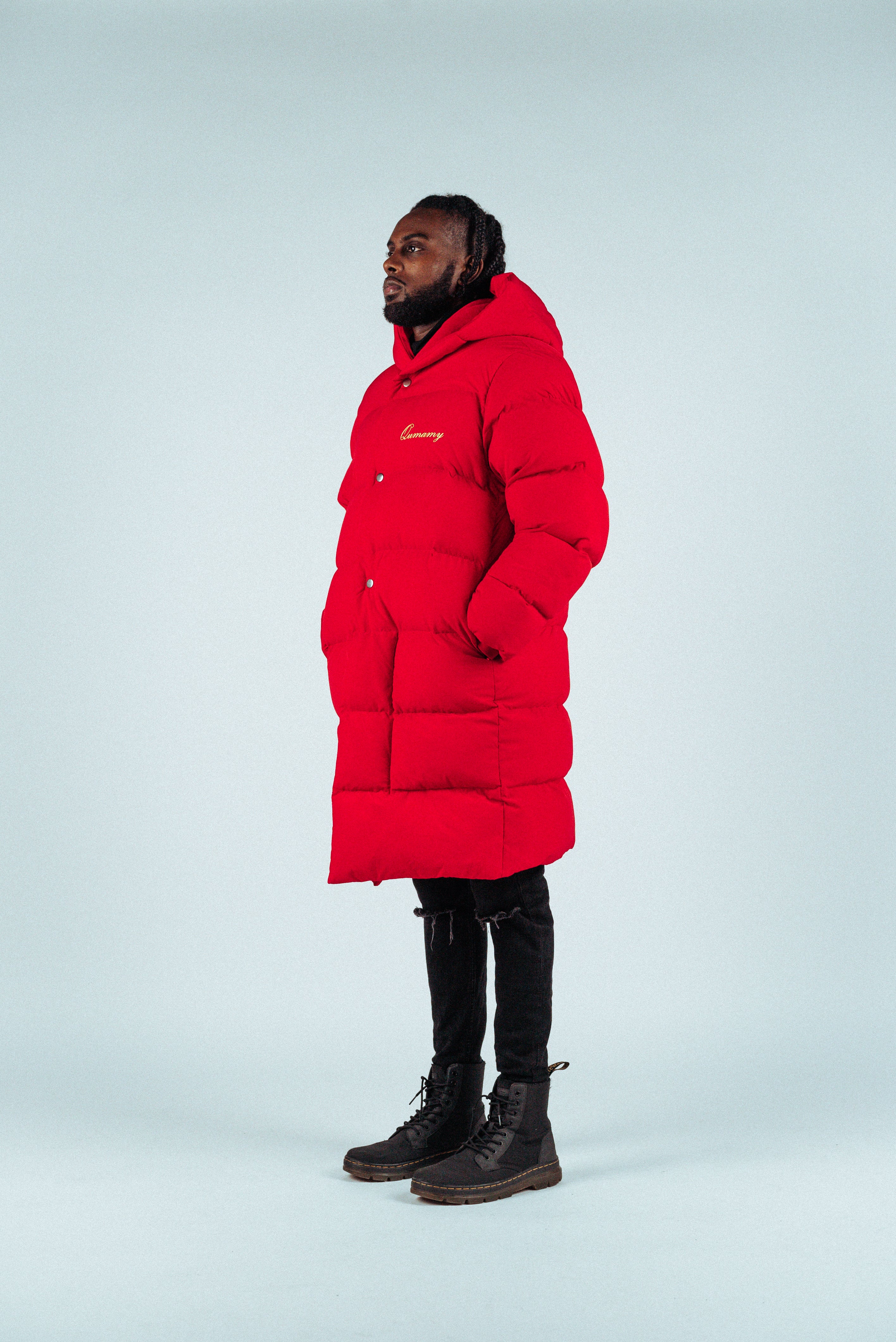 Red Down Parka