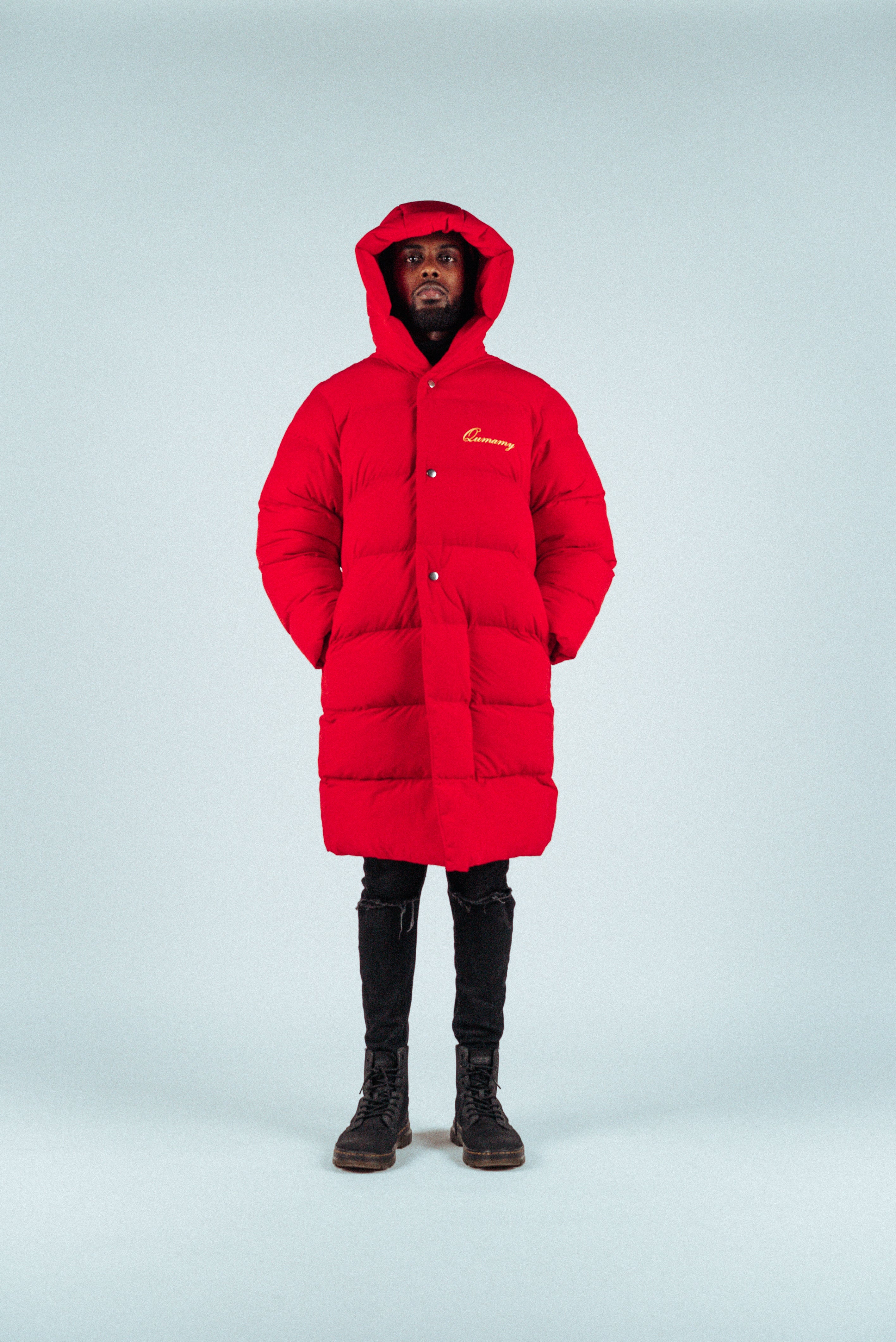 Red Down Parka